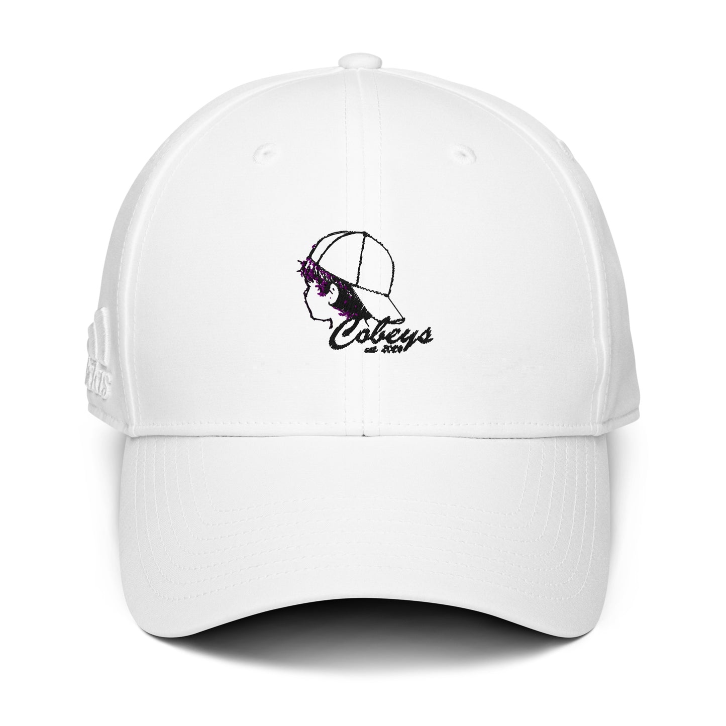 Cobeys Apparel: adidas Dad-Hat (Unisex, weiß)